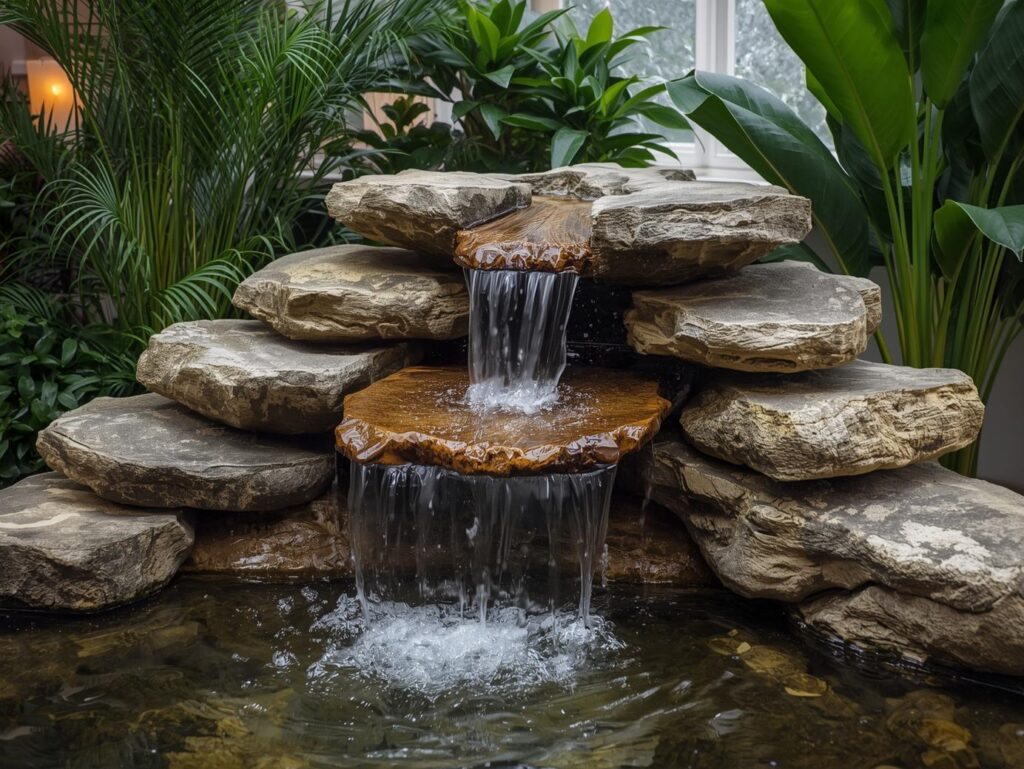 Creative Home Styling & Garden Décor Ideas for a Beautiful Lifestyle indoor fountain